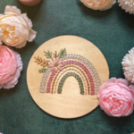Kit de broderie - Arc-en-ciel Floral