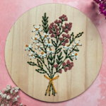 Kit de broderie - Décoration Florale