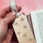 Kit de broderie - Marque Page Fleurs