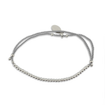 Bracelet Lily perles - Gris
