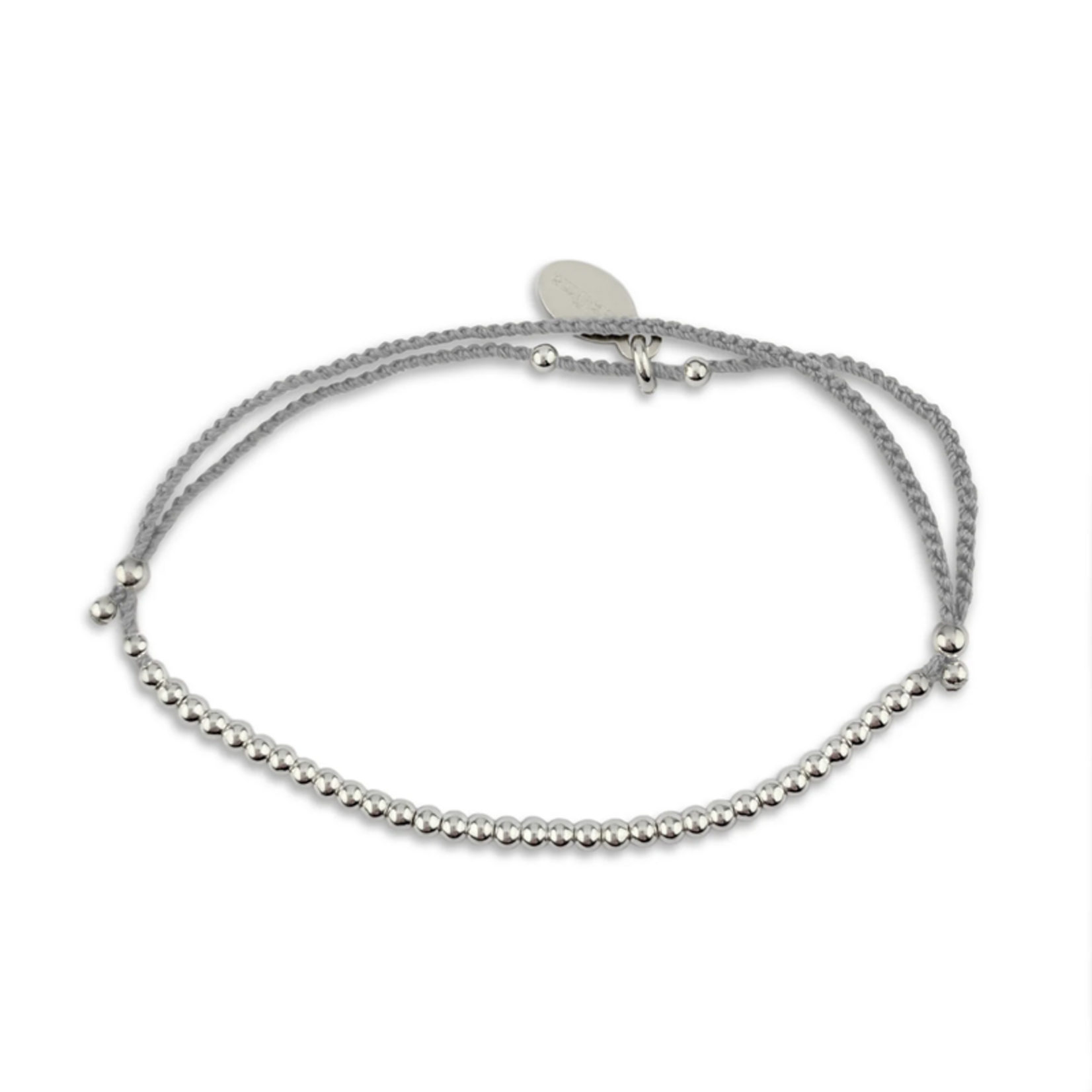 Bracelet Lily perles - Gris
