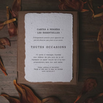 Coffret Toutes Occasions - 10 cartes artisanales poétiques