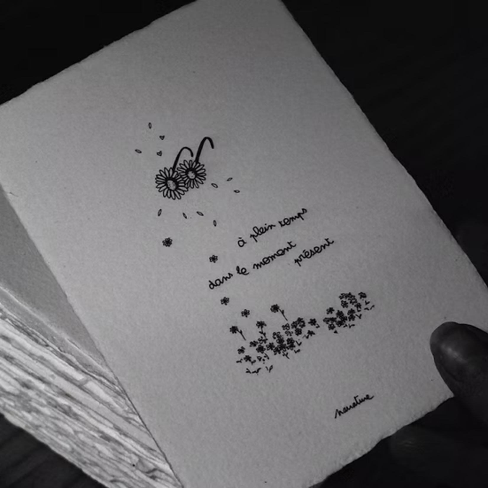 Copy of Carte "Marchand de Fleurs"