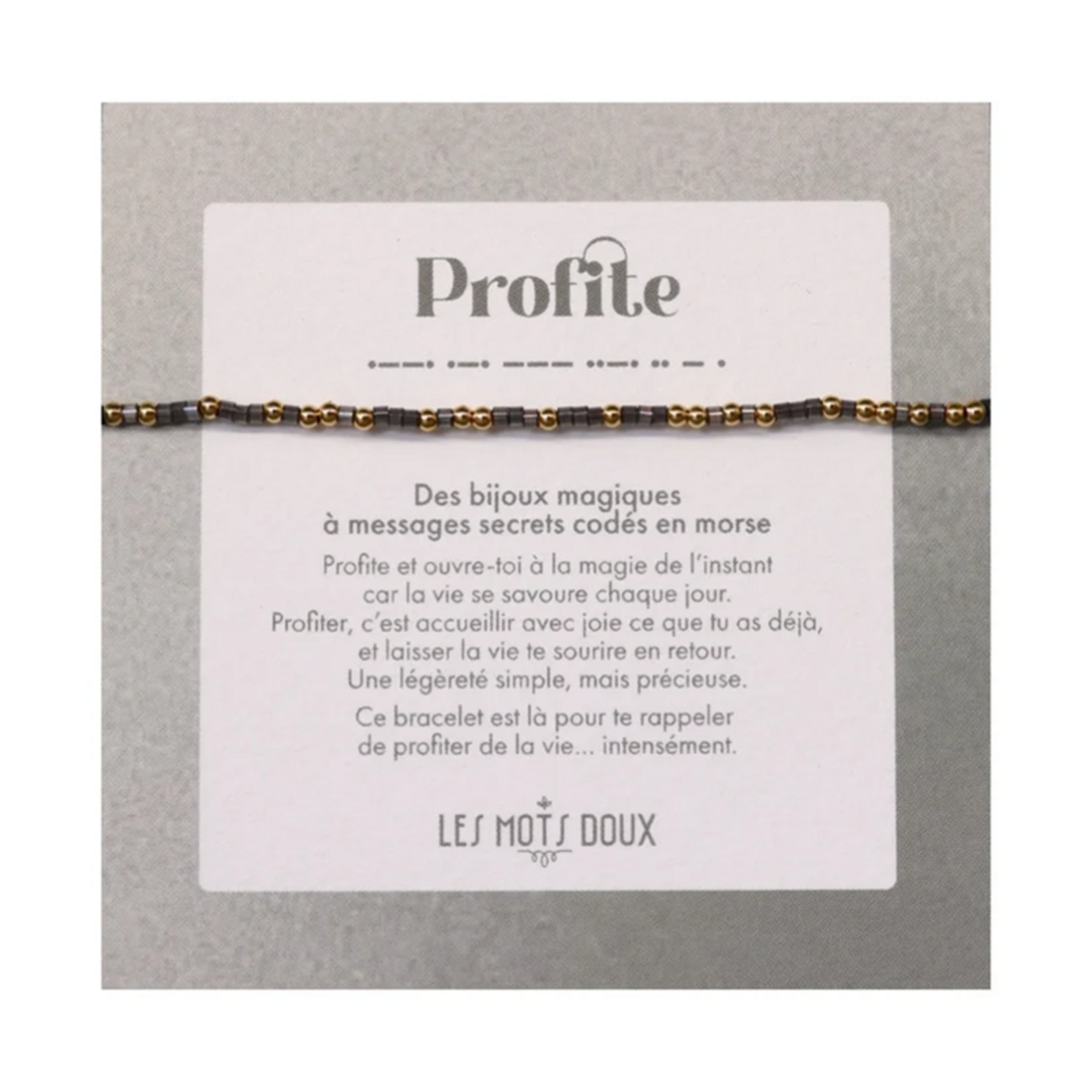 Copy of Bracelet Code Morse  : Deviens