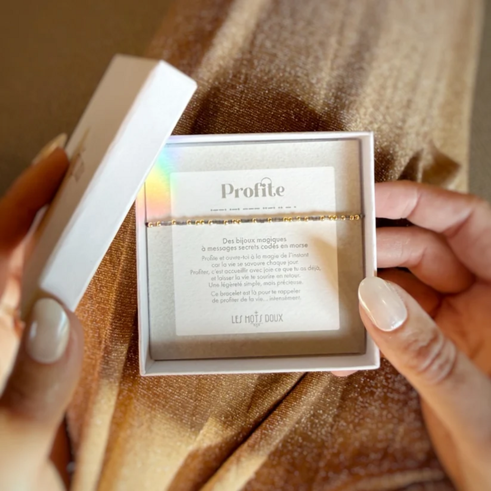Copy of Bracelet Code Morse  : Deviens