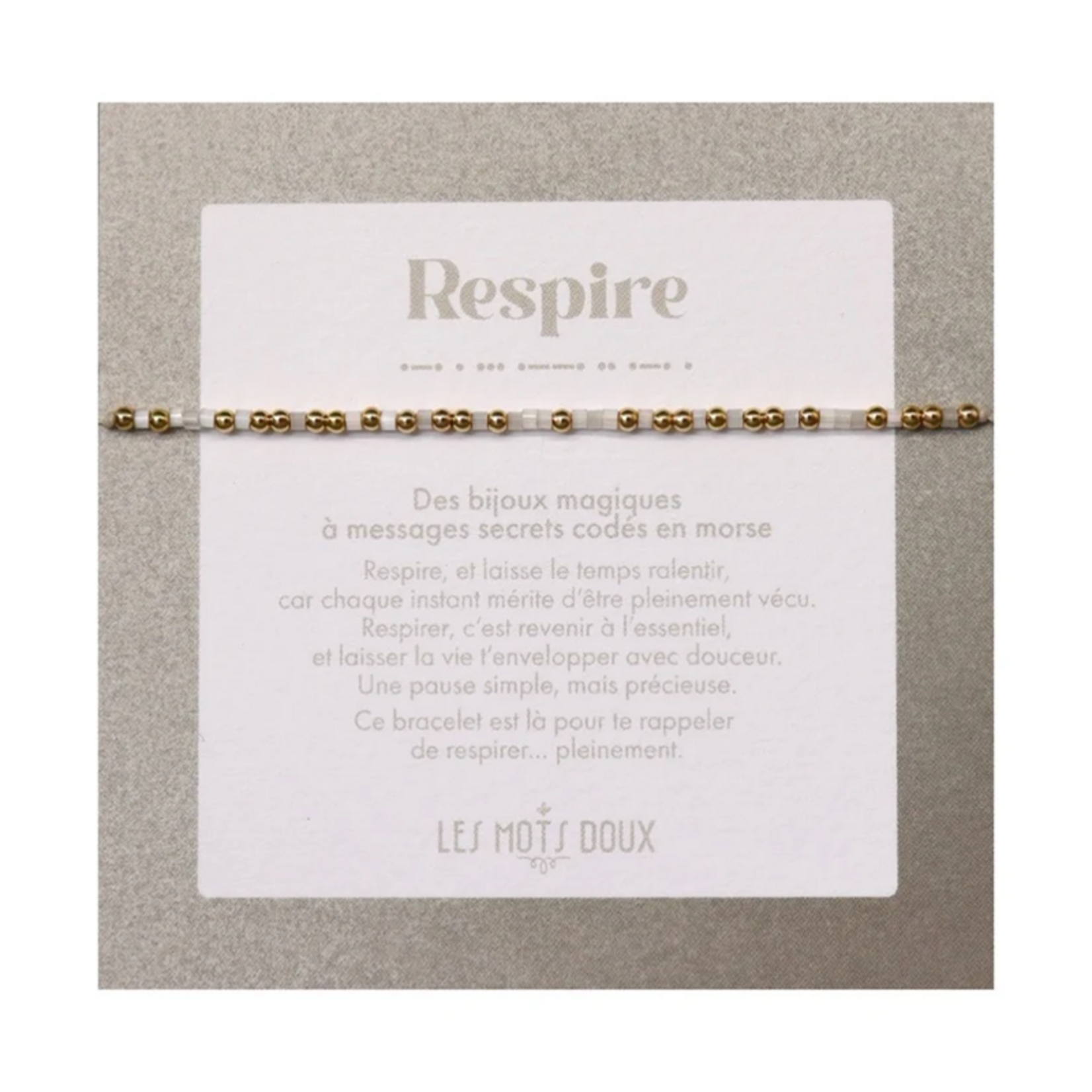 Copy of Bracelet Code Morse  : Profite