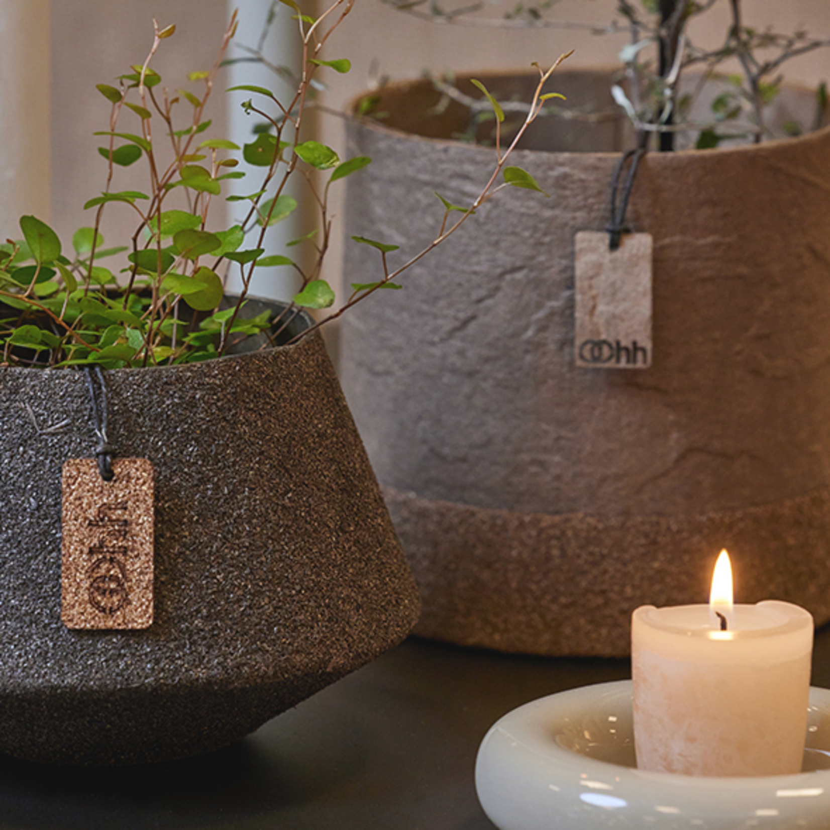 WOOD'Z Grand Pot - Noir