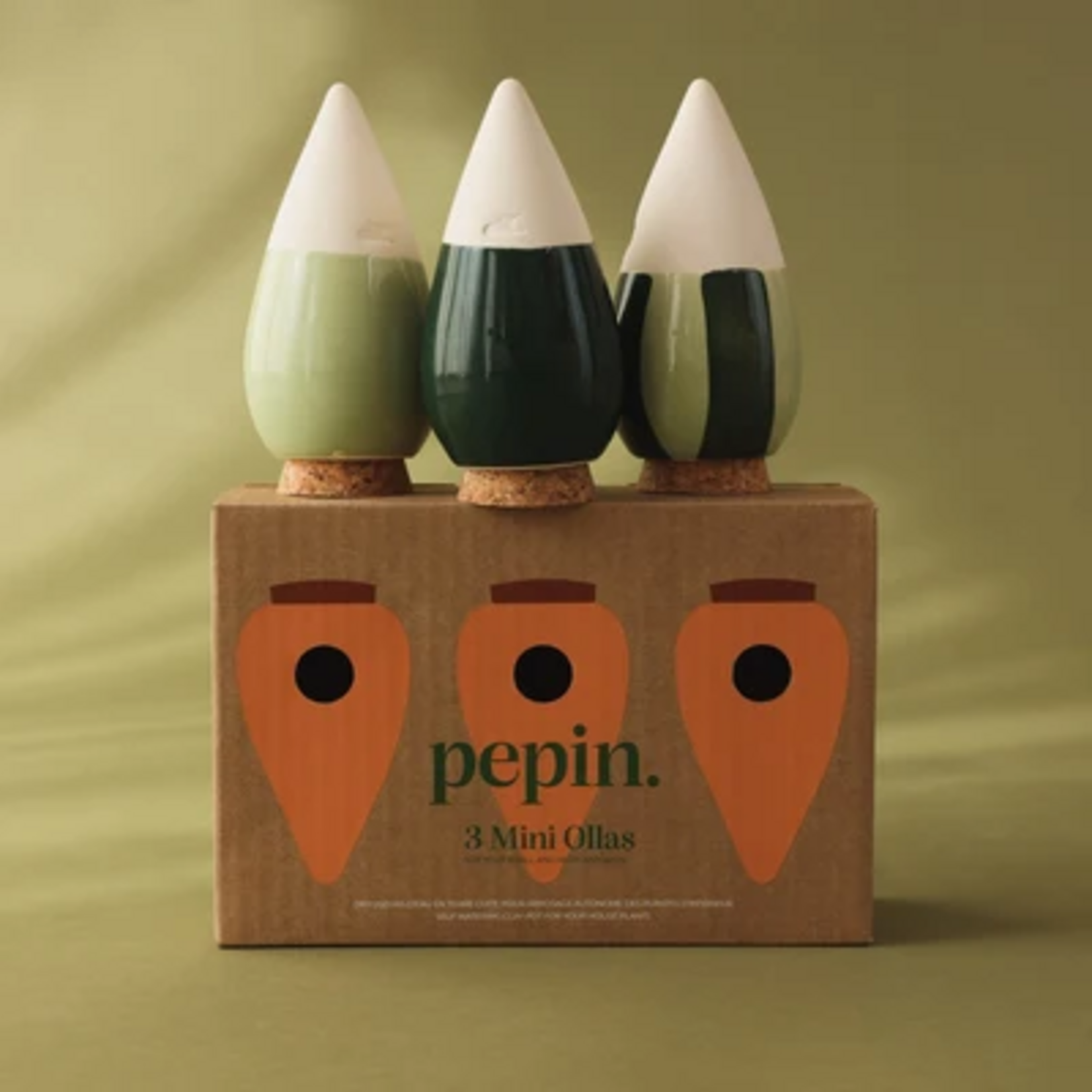 Trio Mini Ollas - Les Verts