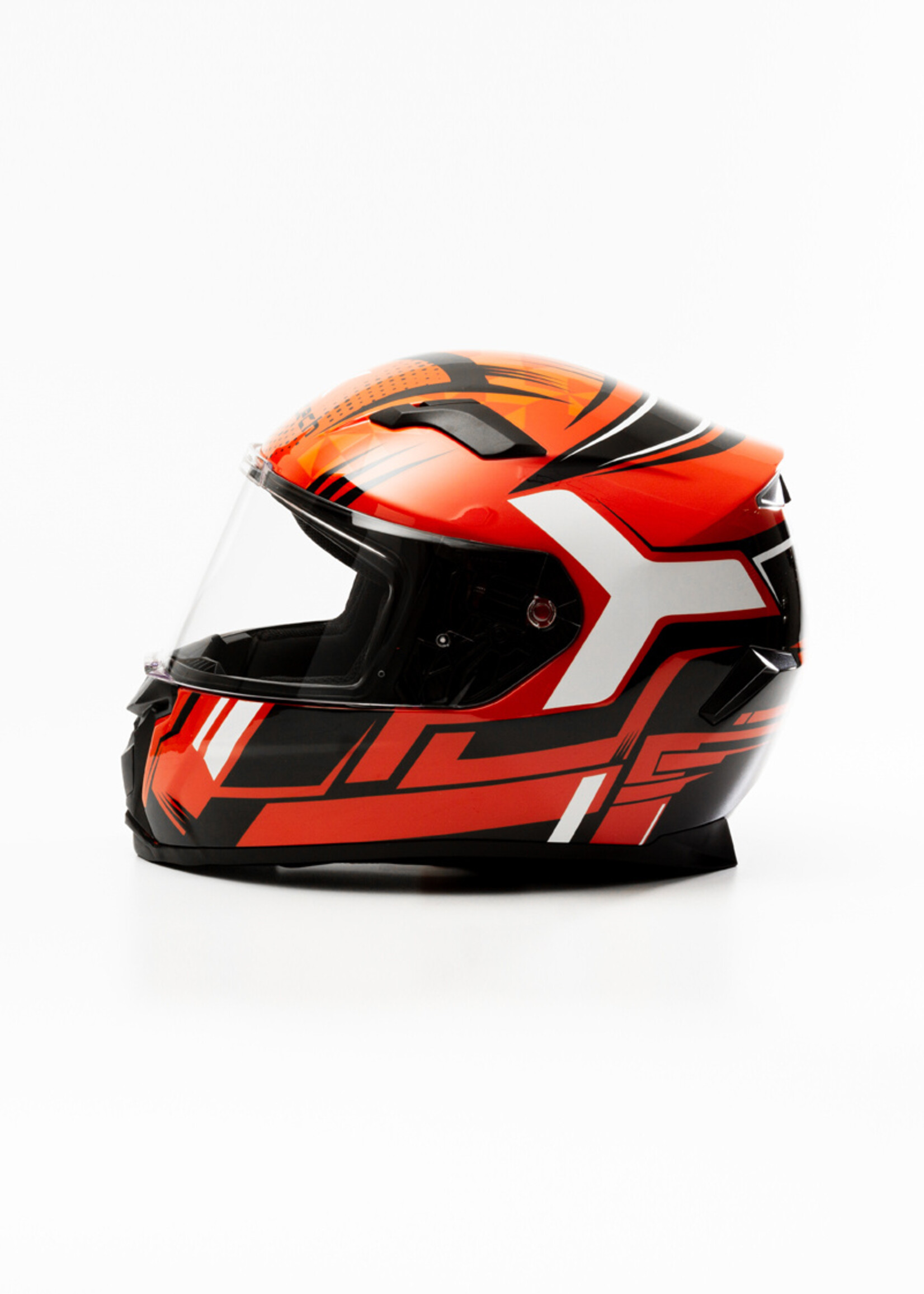 Karttech Leopard Helmet -Red