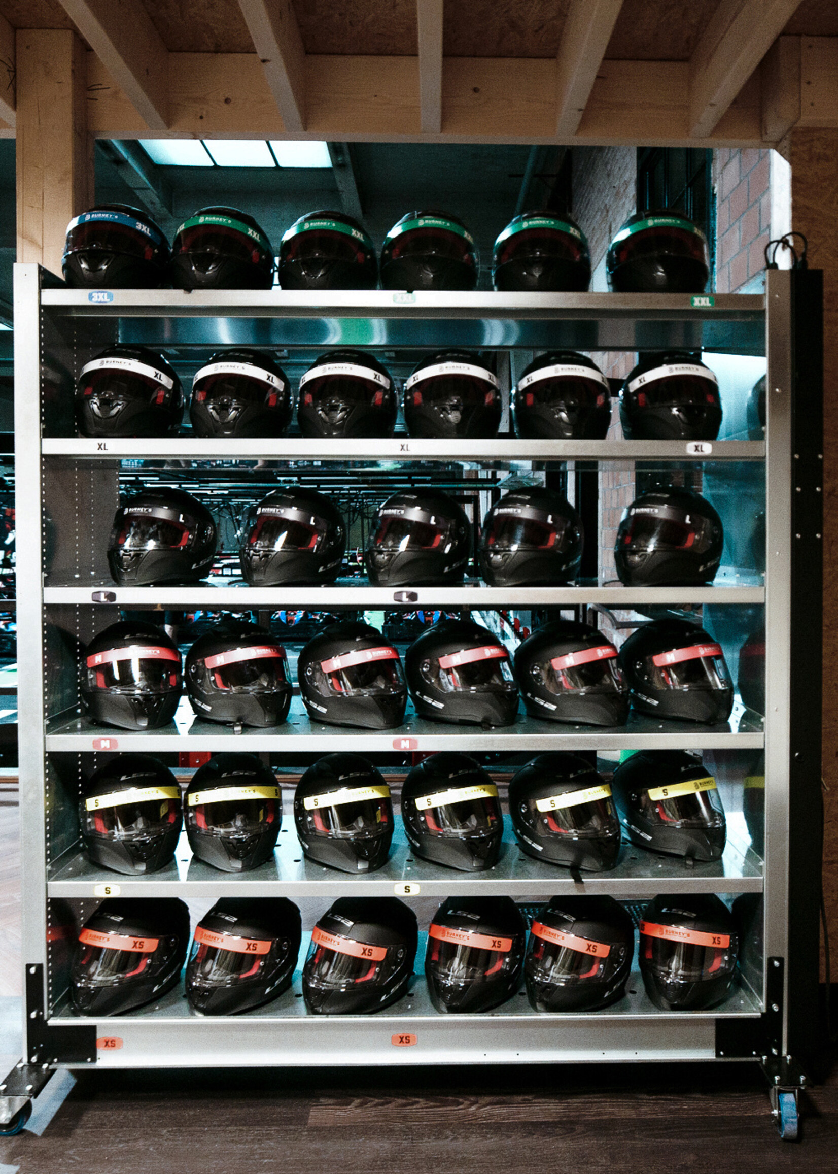 ProKarting Ventilated Helmet Cabinet