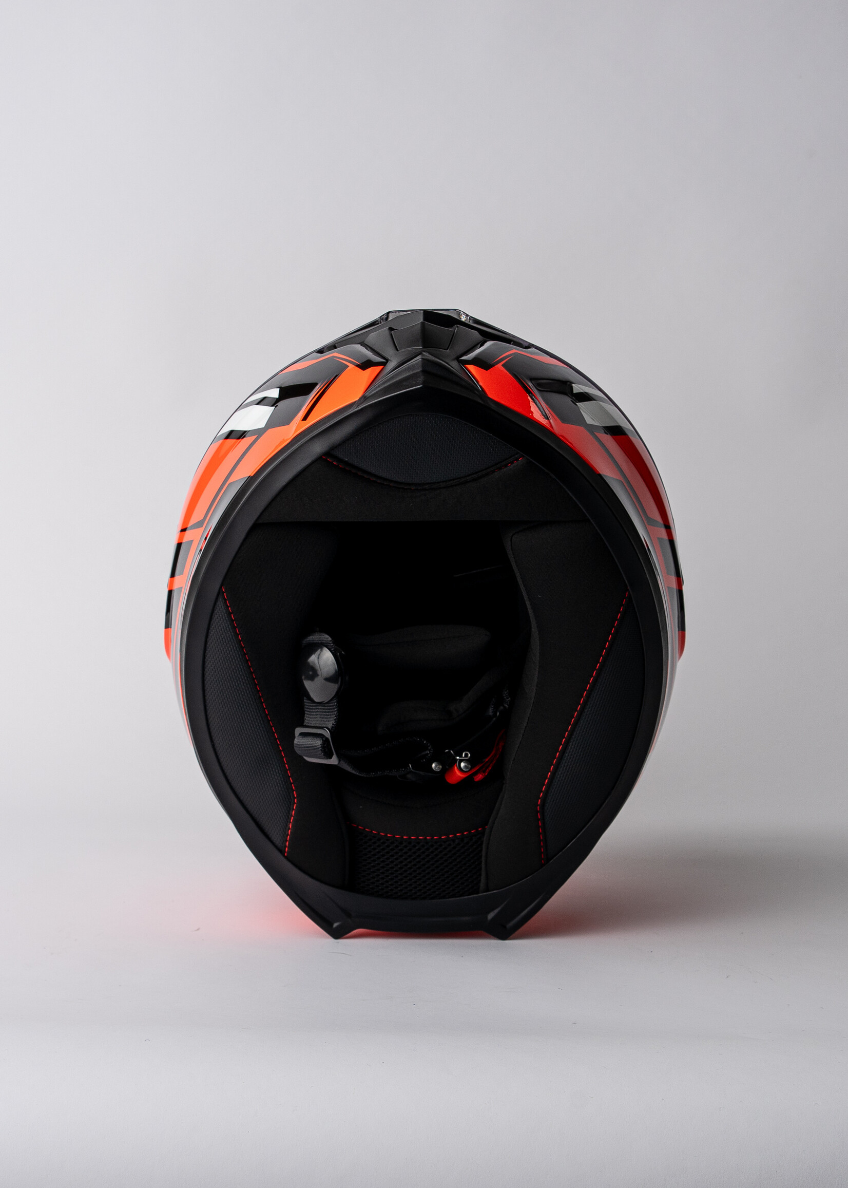 Karttech Casque Leopard V2 Rouge Fluo