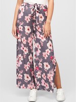 Cloud 5ive High-Waist Sommerhose mit Blumen Print