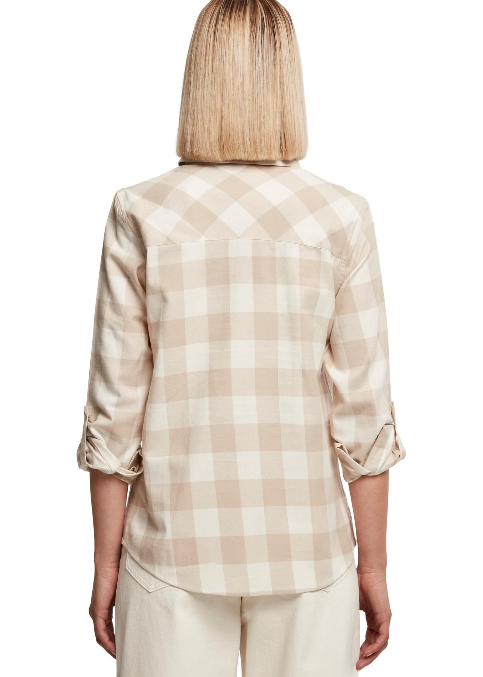 Urban Classics Turnup Checked Flanell