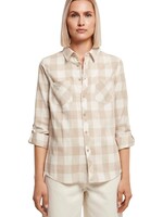 Urban Classics Turnup Checked Flanell