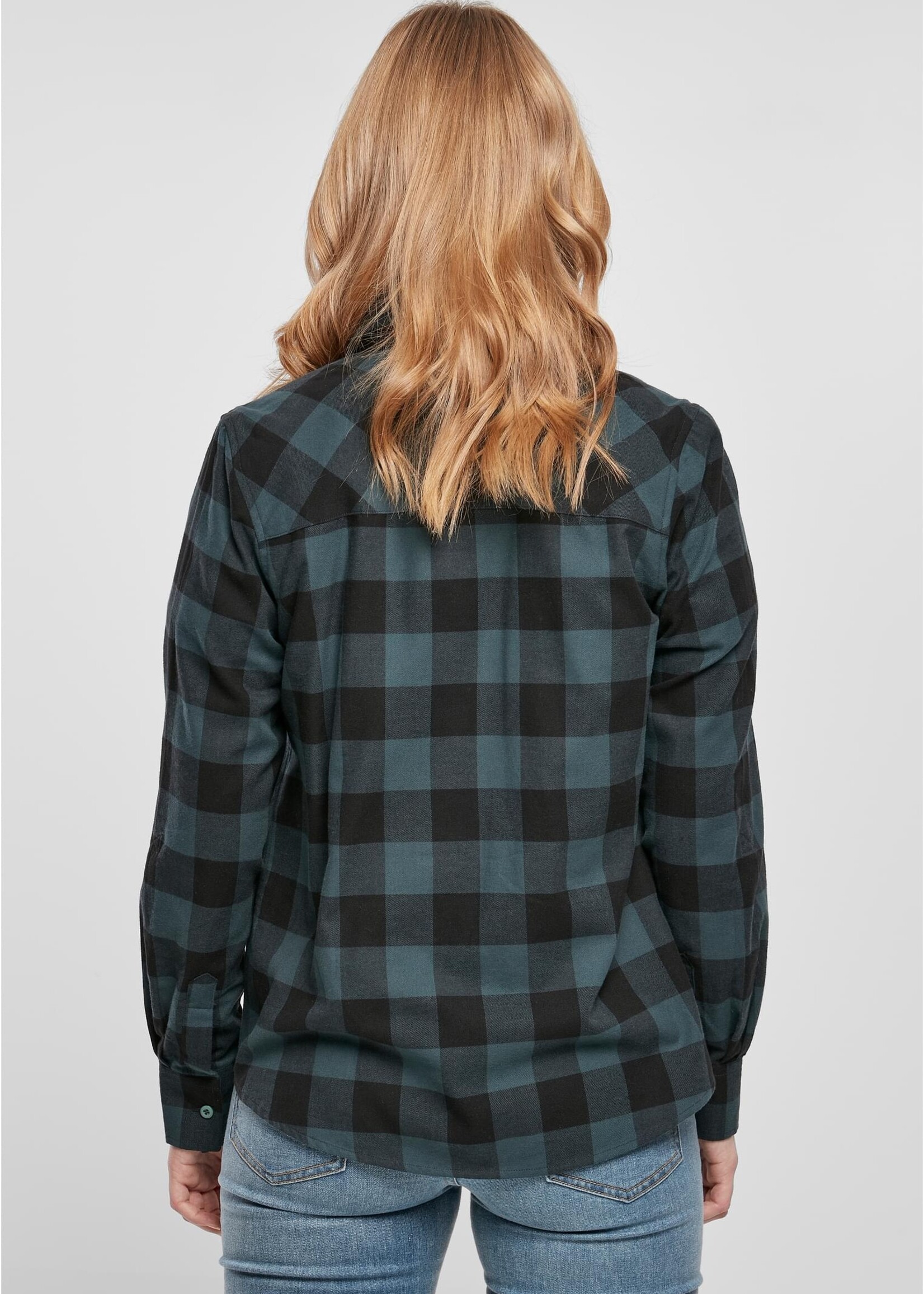 Urban Classics Turnup Checked Flanell