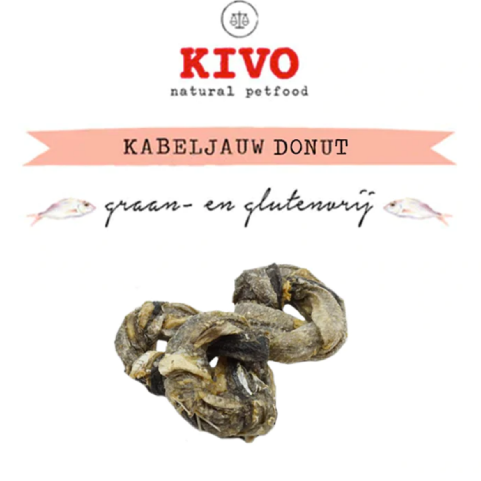 Kivo Kivo Kabeljauw Donuts 200 gram