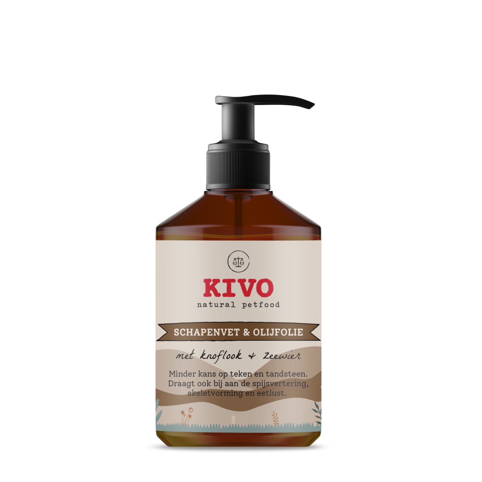 Kivo Kivo Schapenvet & olijfolie met Knoflook & Zeewier