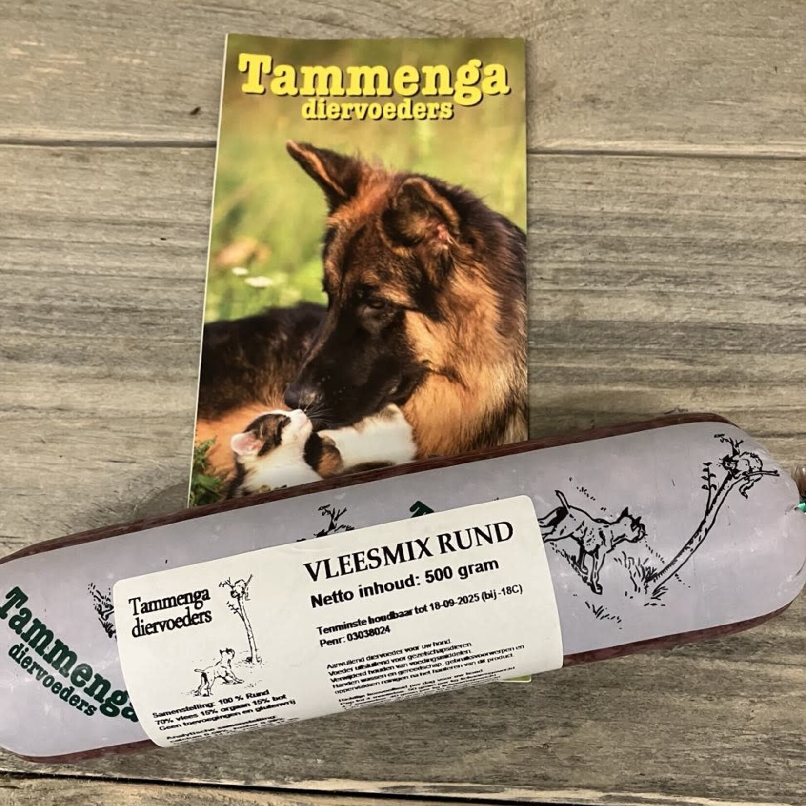 Tammenga Tammenga Vleesmix rund 500 gram