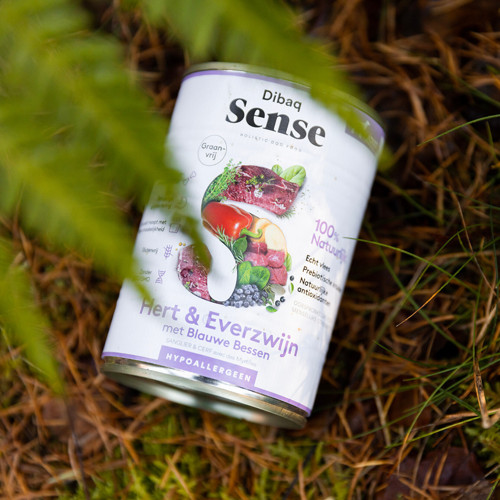 Dibaq Sense Dibaq Sense Wild zwijn & hert (blik 380g)
