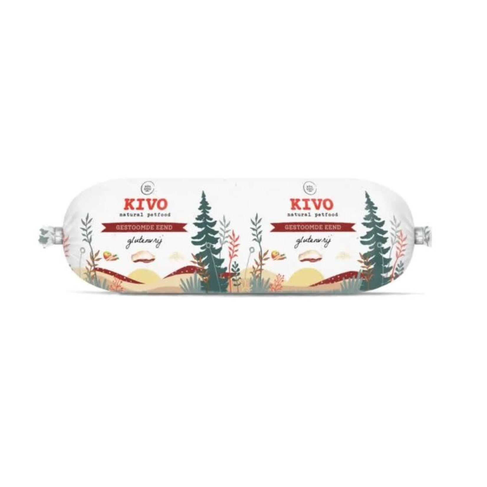 Kivo Kivo Gestoomde eend 600 gram