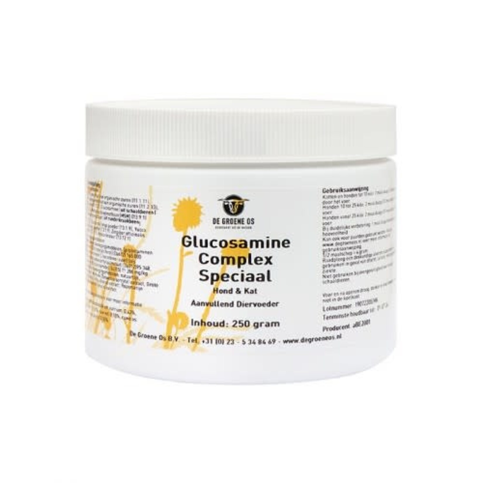 De Groene os De Groene Os Glucosamine Complex Speciaal 250 gram