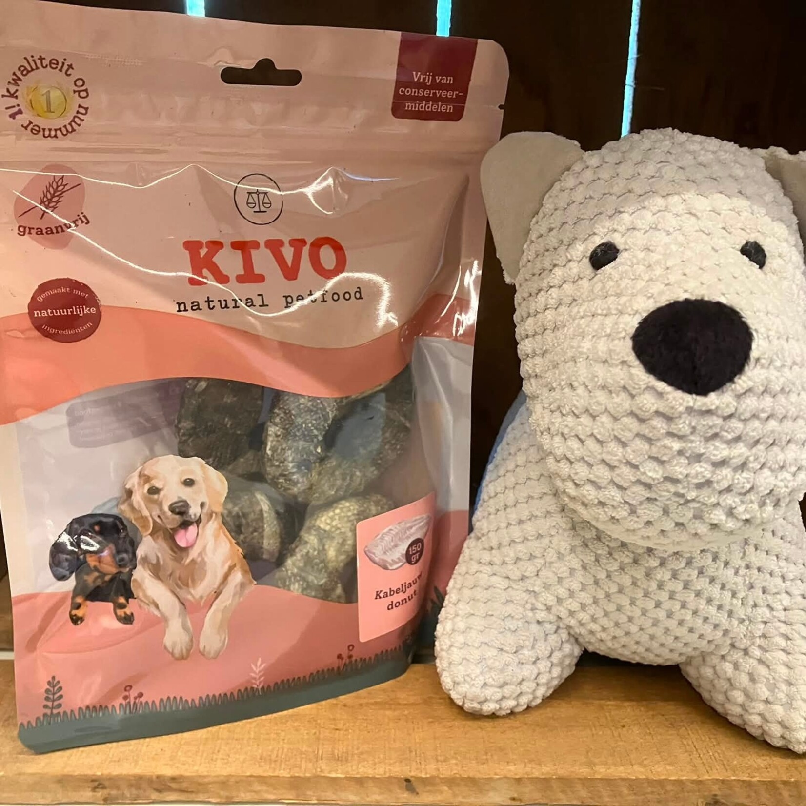 Kivo Kivo Kabeljauw donut 150gram