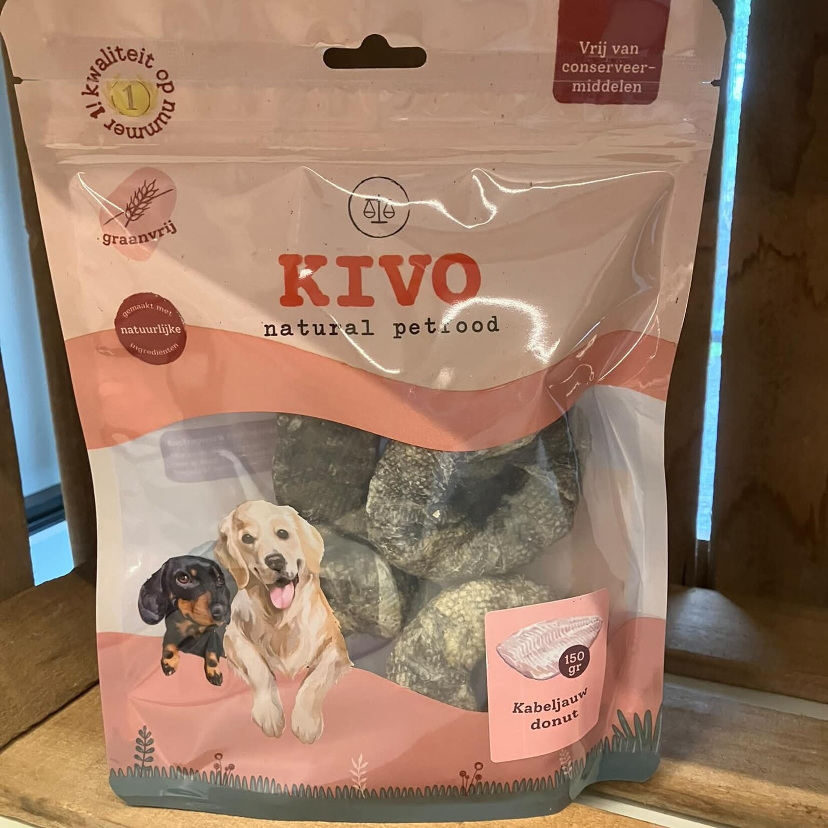 Kivo Kivo Kabeljauw donut 150gram
