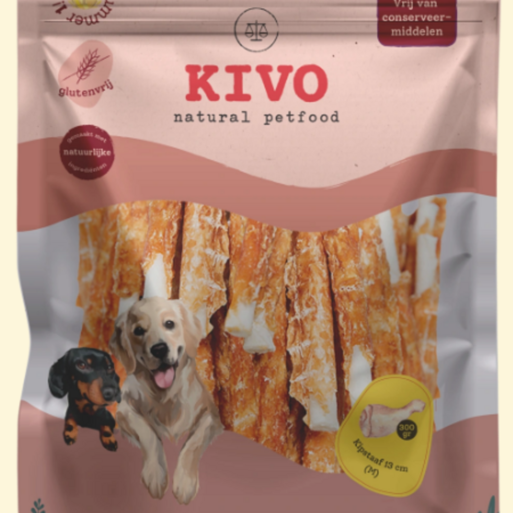 Kivo Kivo Kipstaaf 13cm 300 gram