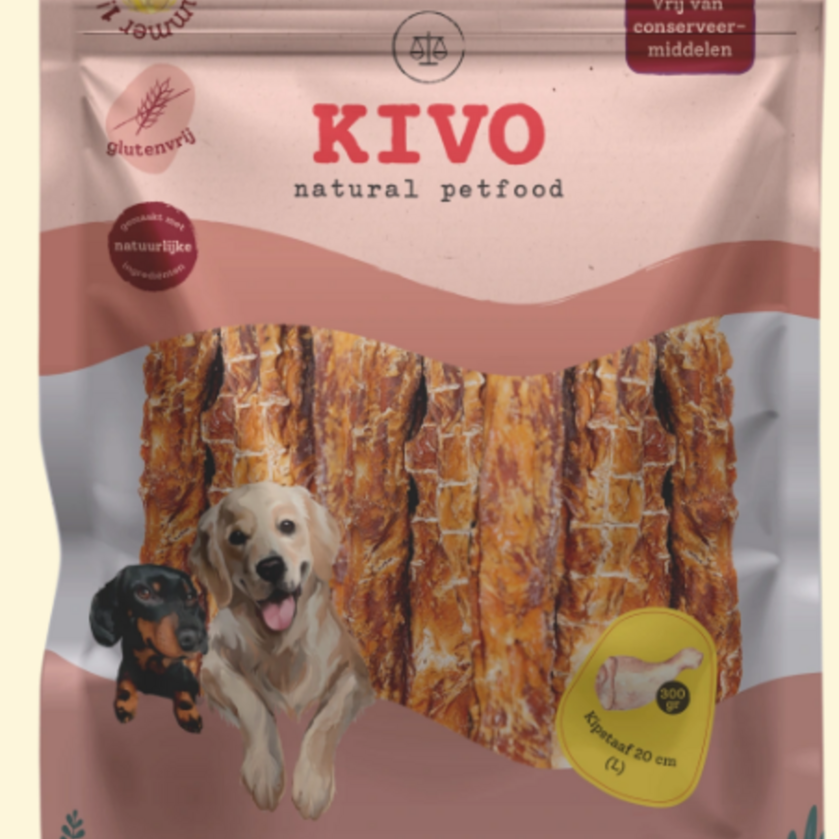 Kivo Kivo Kipstaaf 20cm 300 gram