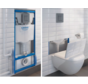 Sani-Wand Wall: Grohe frame + broyeur