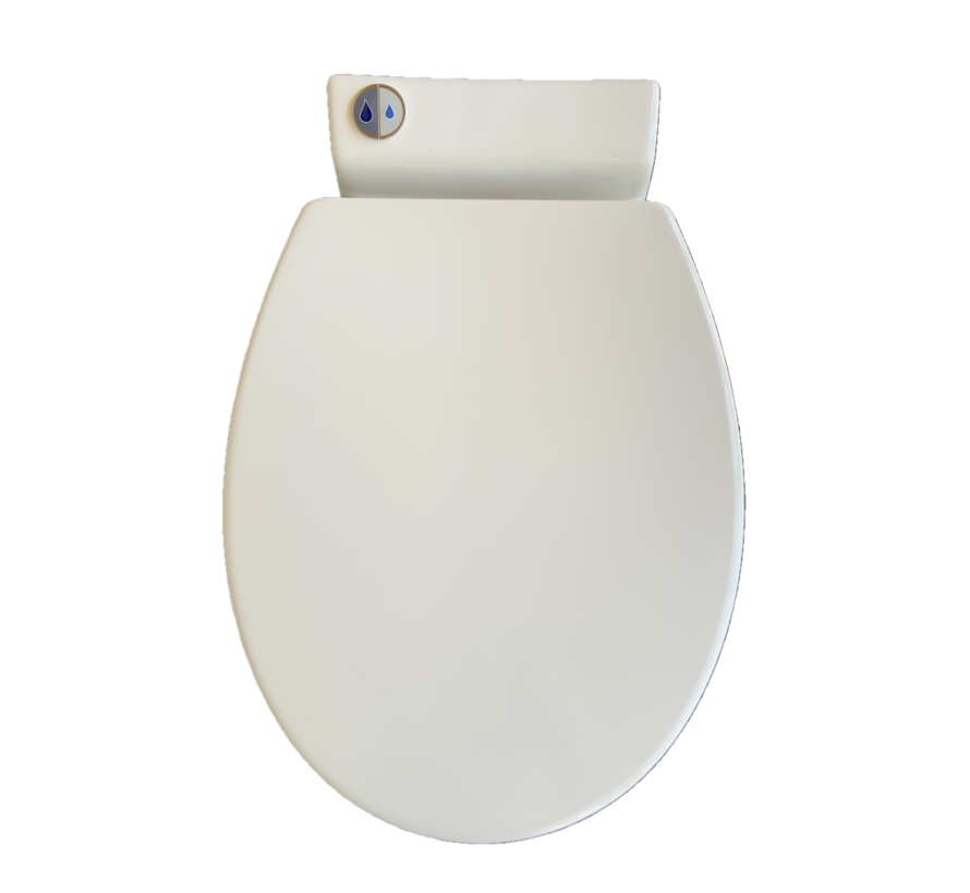 Sani-Start Dual Flush WC-Sitz, mit Absenkautomatik