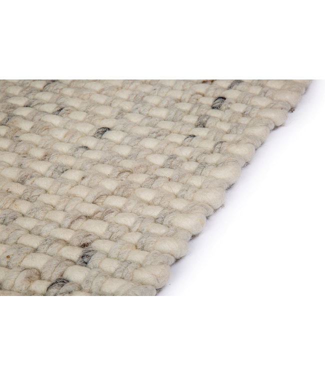 Brinker Carpets Vloerkleed Burano White Grey 001-367