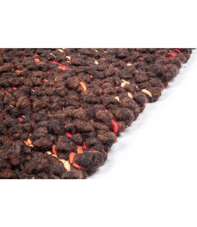 Brinker Carpets Vloerkleed Modena Brown Anthracite 522