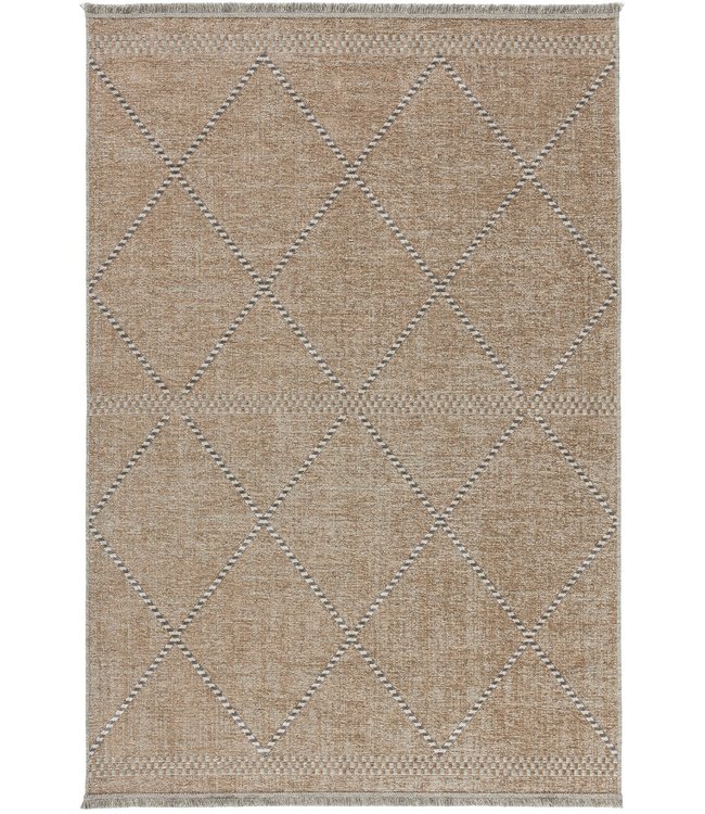 Ensuite collection Vloerkleed Linea Bronze Dessin 3128