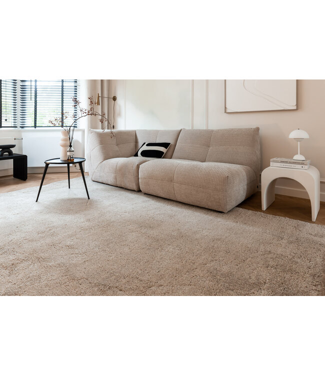 Interieur05  Berber Wollen Vloerkleed Nador Zand