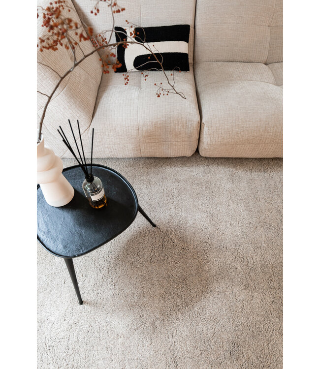 Interieur05  Berber Wollen Vloerkleed Nador licht grijs