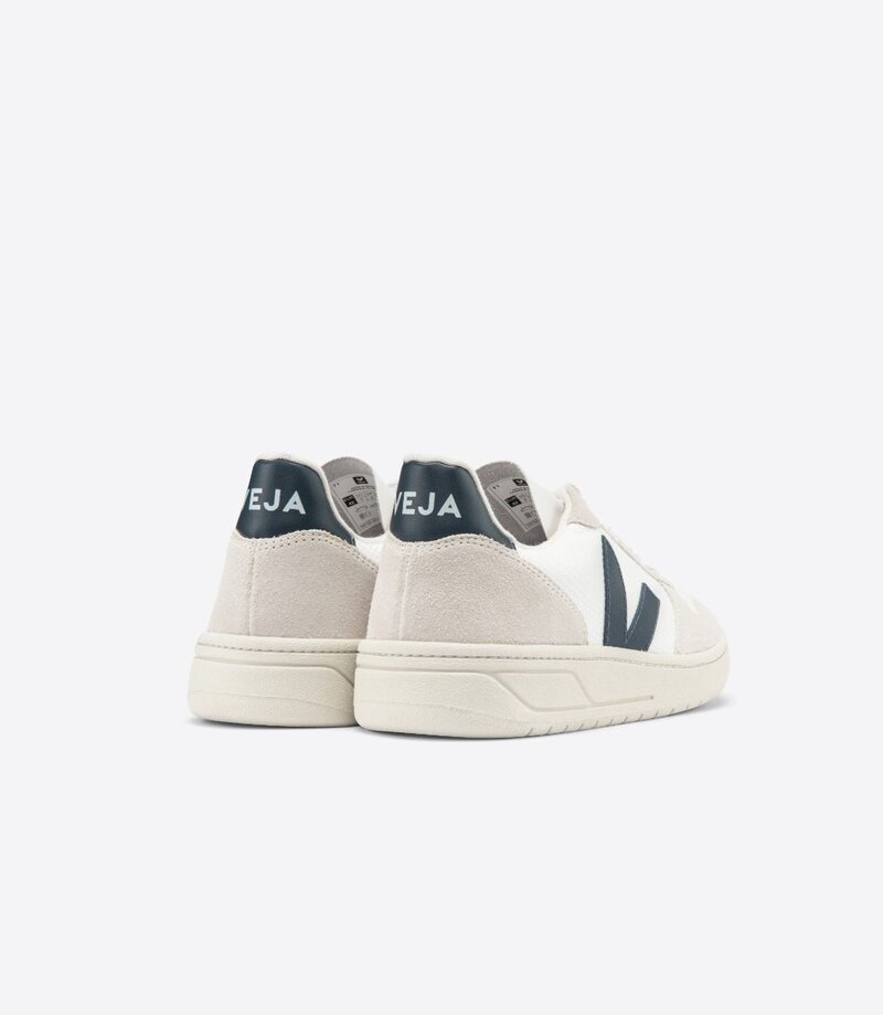 VEJA V10 B-MESH WHITE NAUTICO