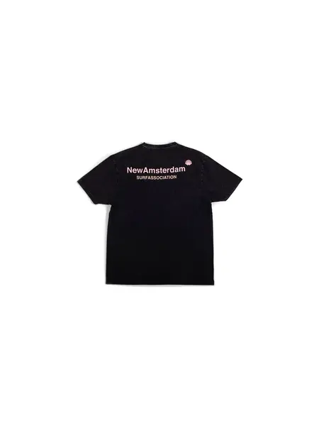 New Amsterdam New Amsterdam logo tee black/lilac