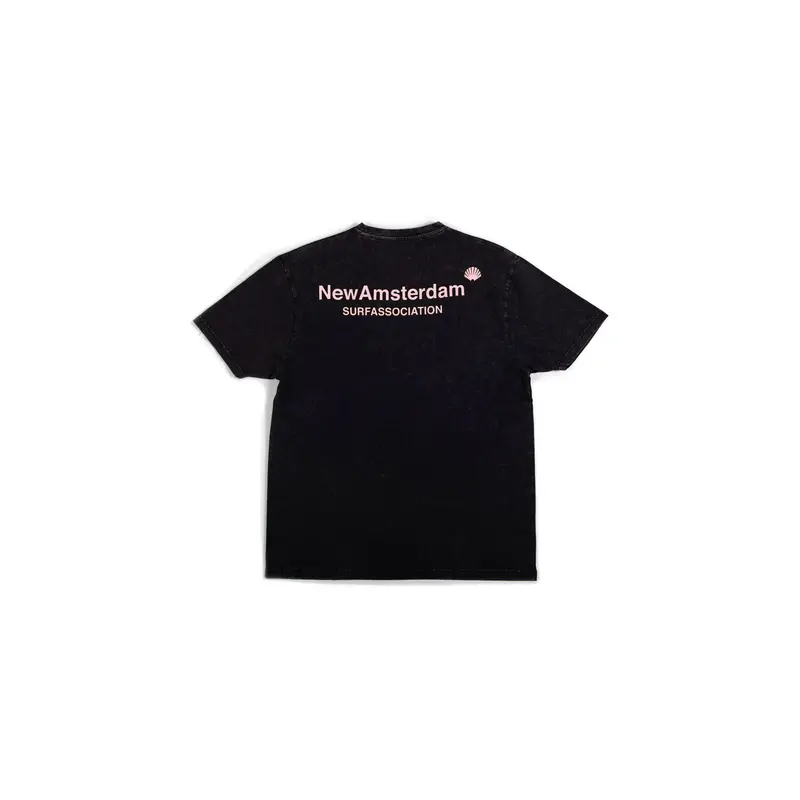 New Amsterdam New Amsterdam logo tee black/lilac