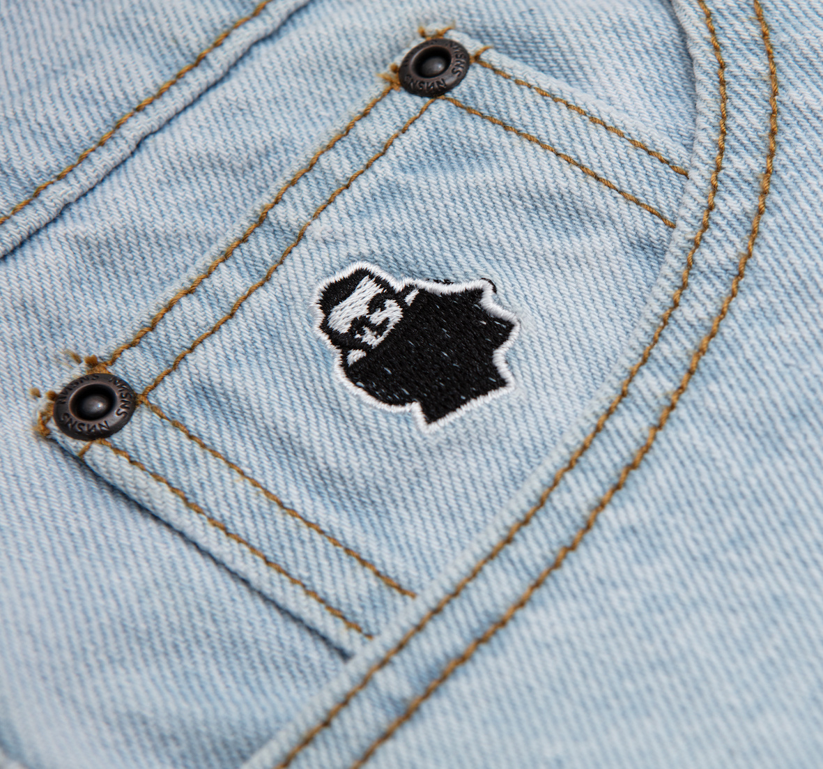 NNSNS biggerfoot cloud blue denim