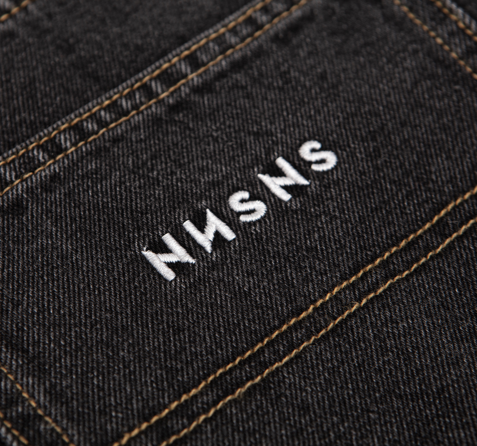 NNSNS biggerfoot black washed denim