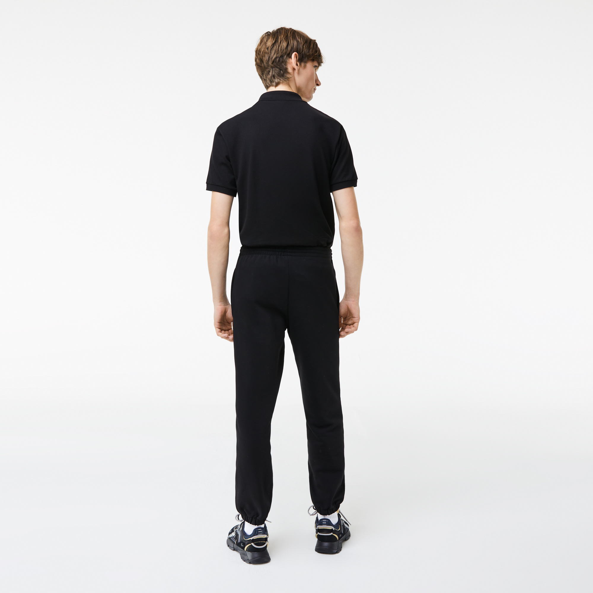 LACOSTE LACOSTE tracksuit trousers - xh9610 black