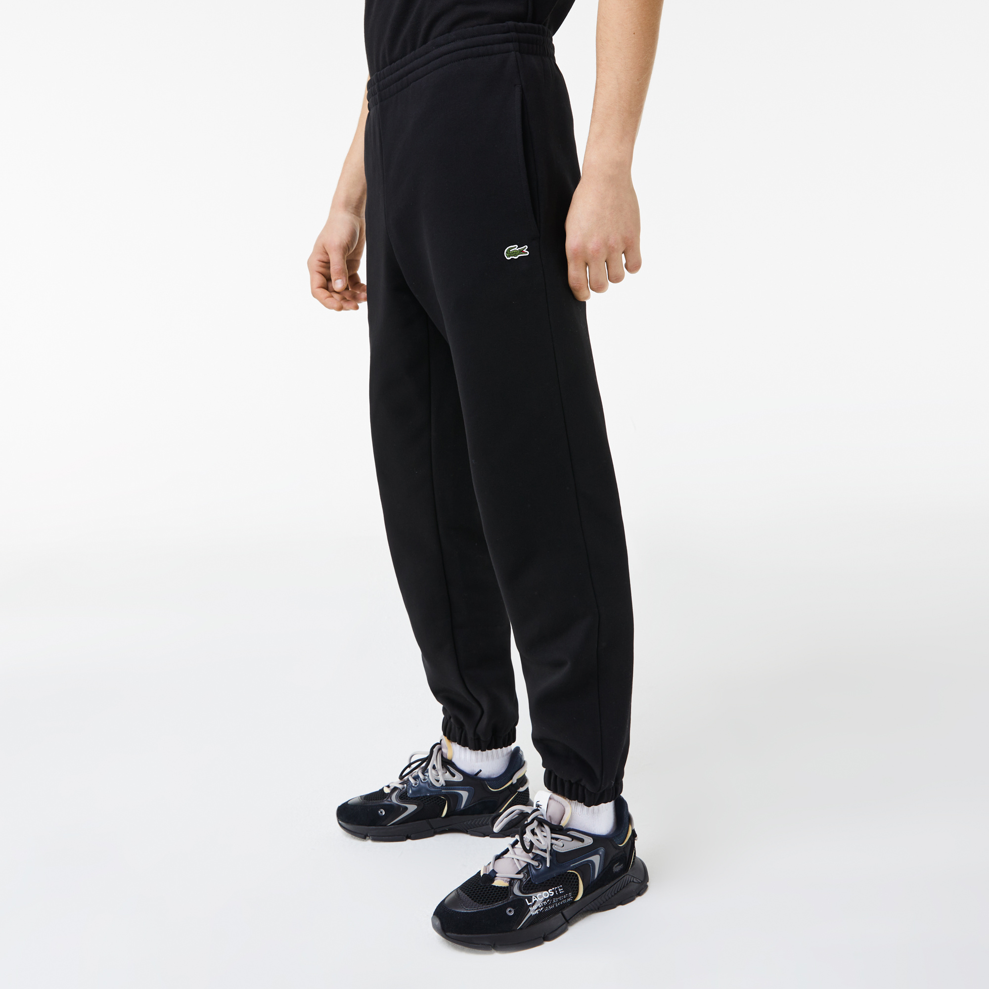LACOSTE LACOSTE tracksuit trousers - xh9610 black