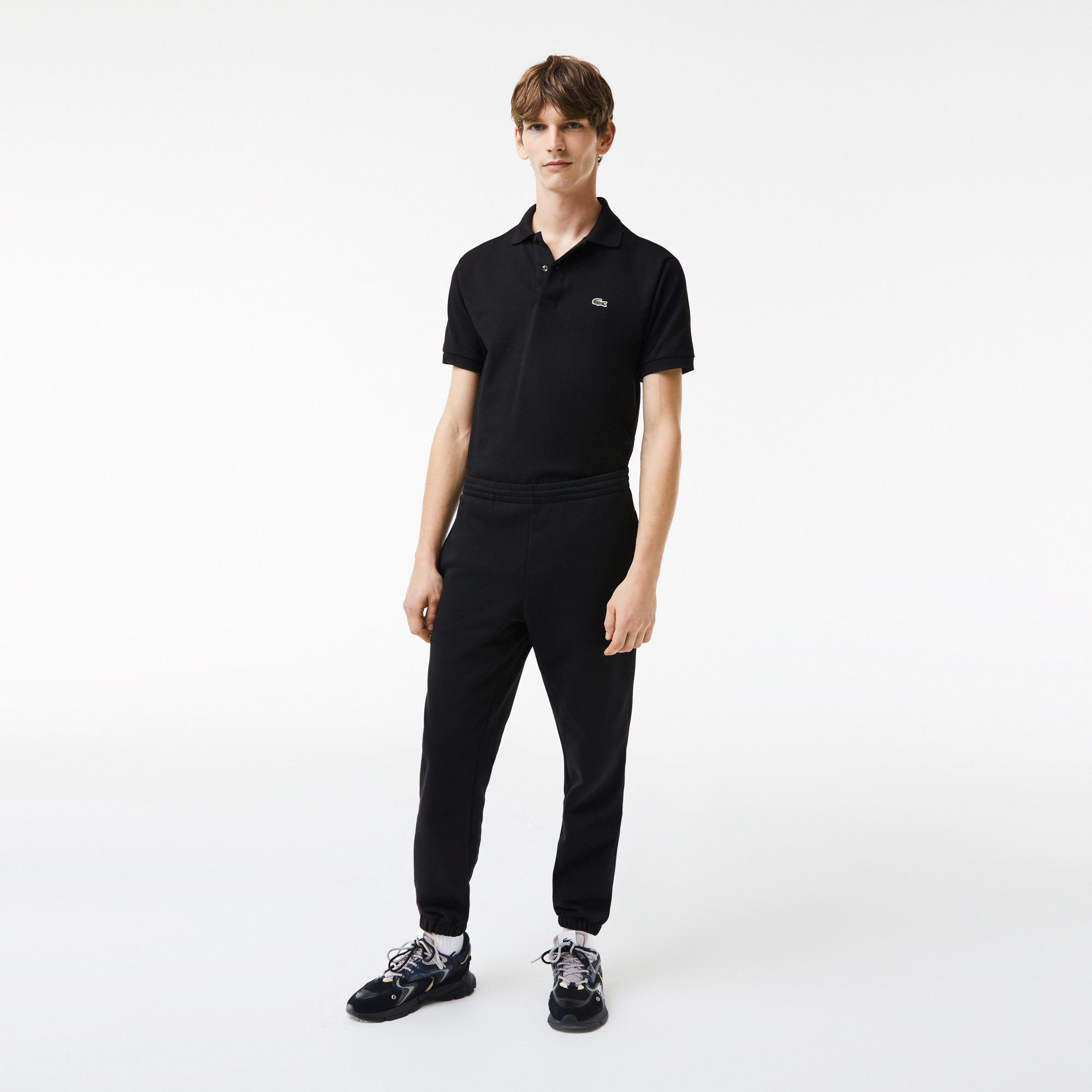 LACOSTE LACOSTE tracksuit trousers - xh9610 black