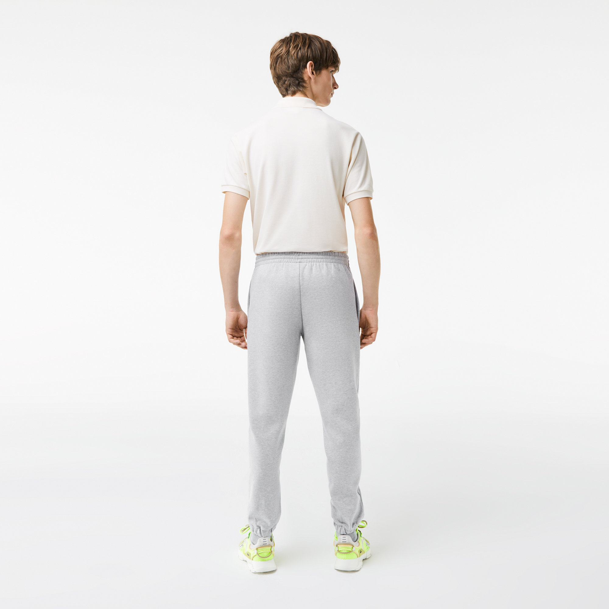 LACOSTE LACOSTE tracksuit trousers - xh9610 silver chine