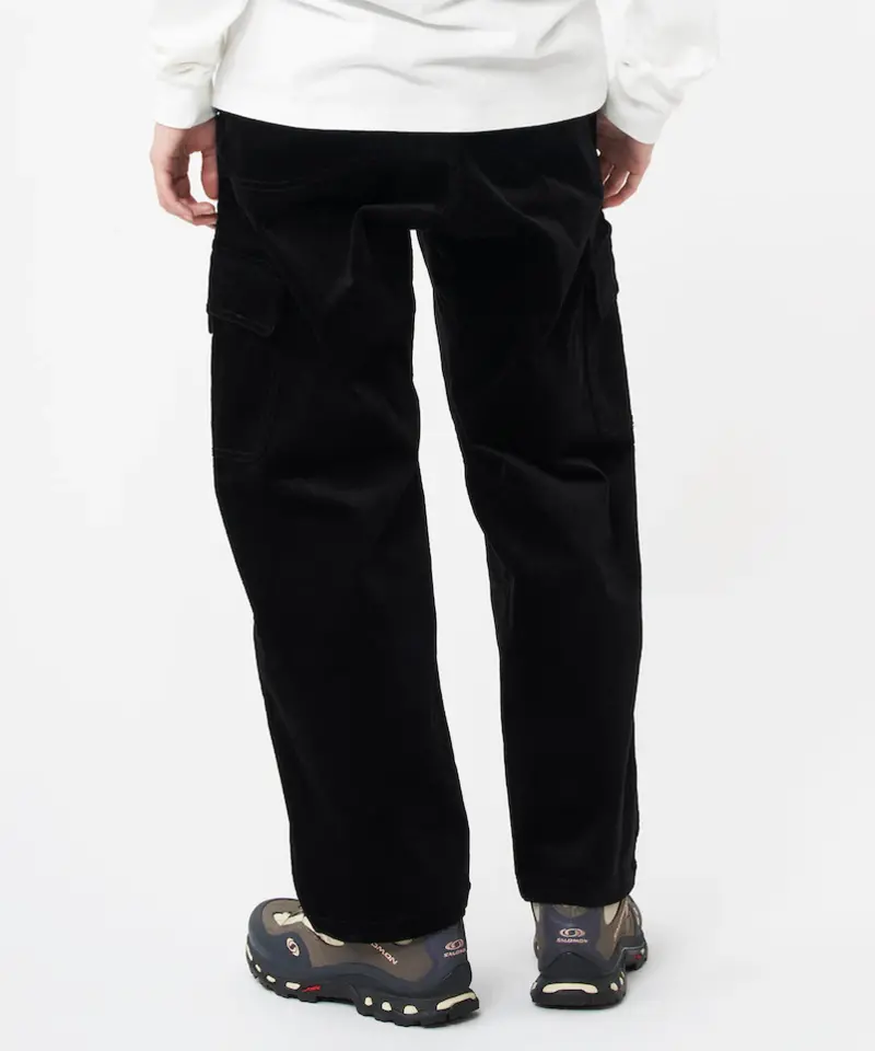 GRAMICCI GRAMICCI CORDUROY LOOSE CARGO pant -black