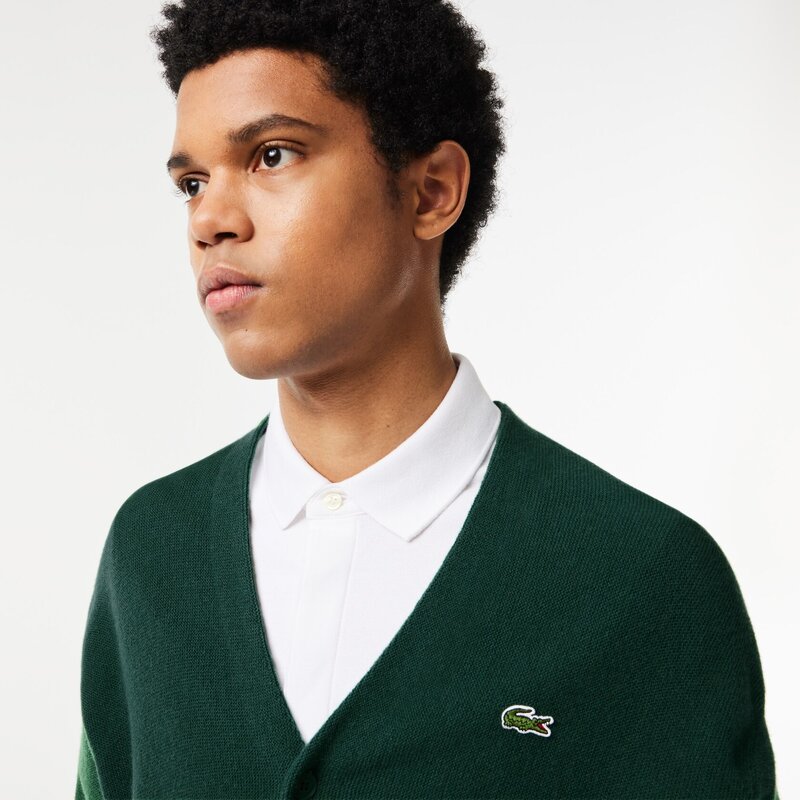 lacoste LACOSTE cardigan sweat ah0397-132