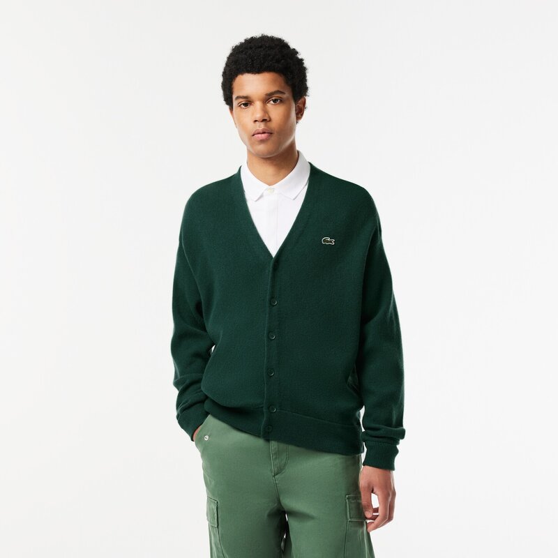 lacoste LACOSTE cardigan sweat ah0397-132