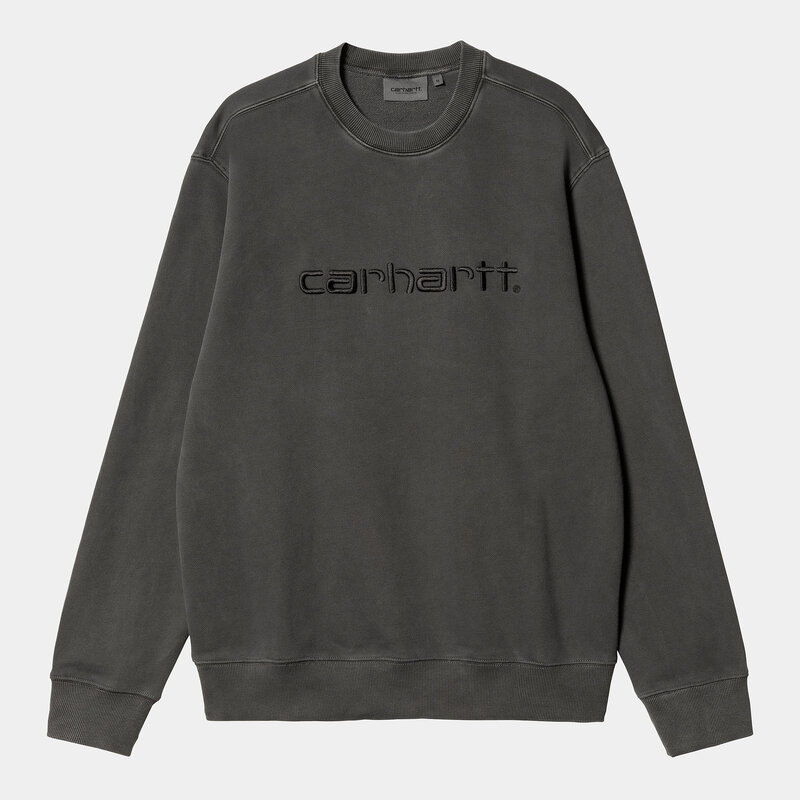 CARHARTT WIP CARHARTT WIP duster sweat - black garment dyed