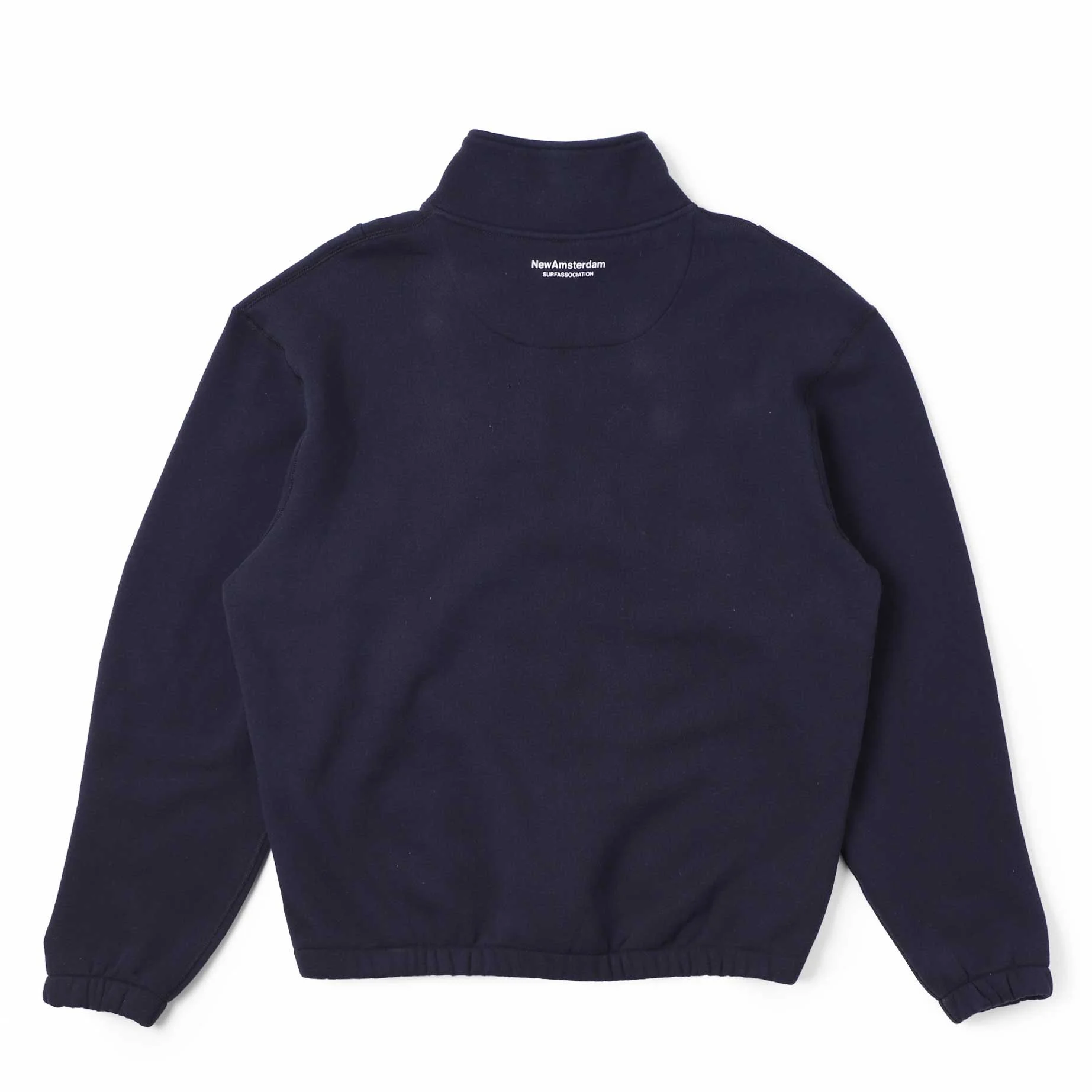 New Amsterdam NASA half zip - black